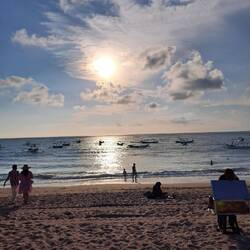 Am Strand von Denpasar