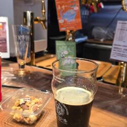 Tasty Japanese craft beer, stout