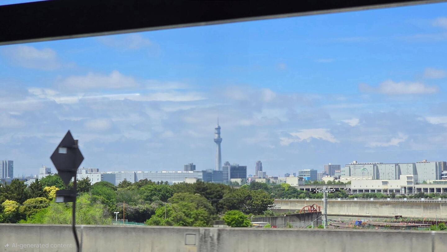 Goodbye Skytree. It's so tall