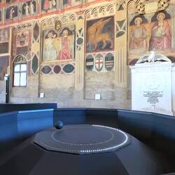 Foucault Pendulum ... il Salone @ Palazzo della Ragione — Padova, Italy.