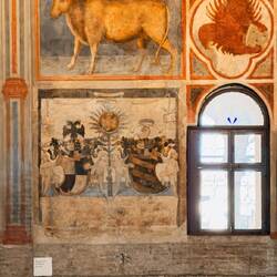 Fresco detail ... il Salone @ Palazzo della Ragione — Padova, Italy.