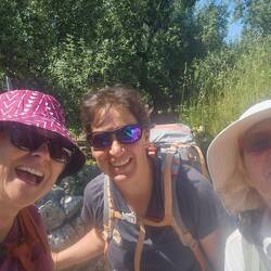 Angelica, Miriam and myself