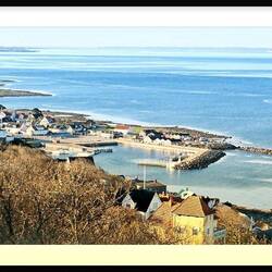 Das Küstenstädtchen Mölle...