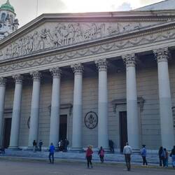Kathedrale am Plaza Mayo