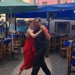 Tango im Restaurant