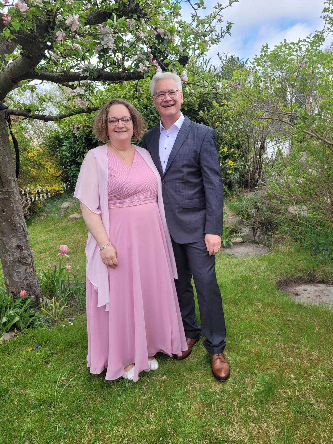 Silberhochzeitspaar