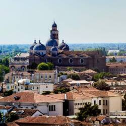 Basilica of Santa Giustina ... one of the largest churches in the Christian world — Padova, Italy.