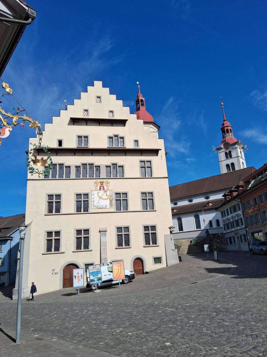 Sursee, Beginn der heutigen Etappe