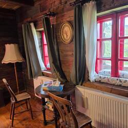 Imagine 2 old ladies sitting looking out the window.