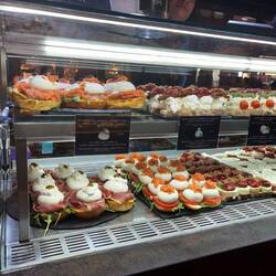Delicacies at the market