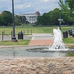 Das Nähste am White House.