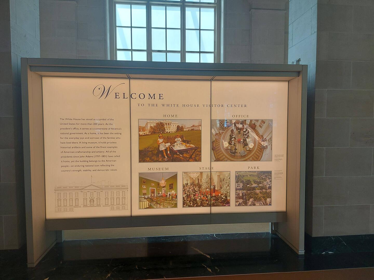 Visitor Center White House.