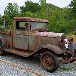 The truck they fished out in the movie