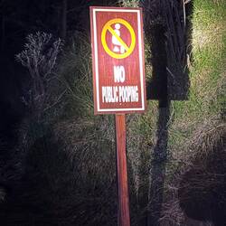 Si hay un cartel es por algo