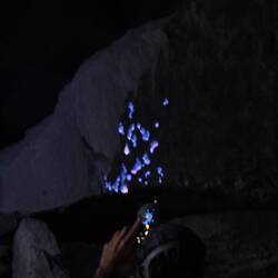 "Blue fire"