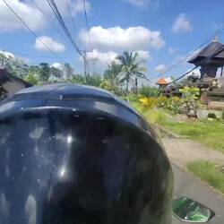 Las vistas de los trayectos en moto son increíbles