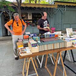 Auch diese vor dem Eingang zum Retiro-Park finden bei Martin keinen Anklang.