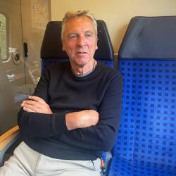 Im Zug von München Flughafen nach Lindau. Alle Anschlüsse geschafft!