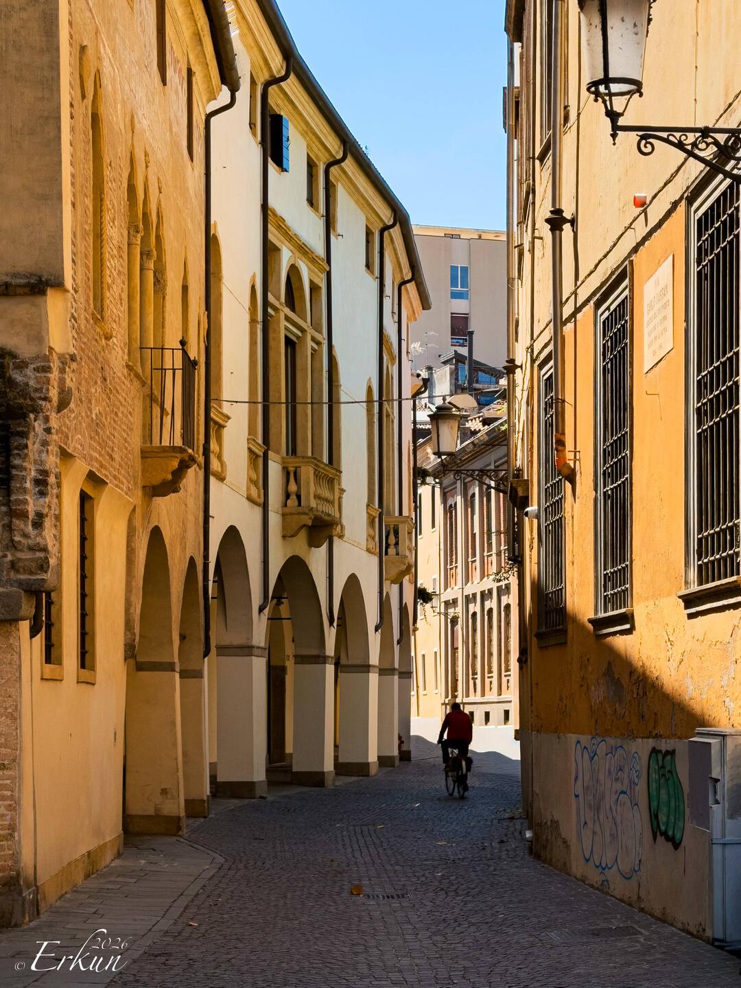 On our way to La Risorta Osteria del Re Fosco — Padova, Italy.