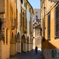 On our way to La Risorta Osteria del Re Fosco — Padova, Italy.