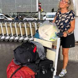 Ça y est c'est fini ! Direction l'aéroport 😓