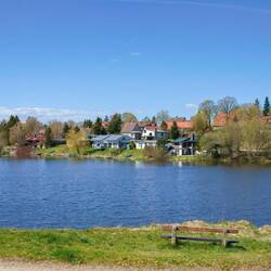 Teilansicht von Stiege