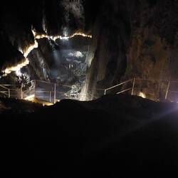 Übergang von der Stillen in die Rauschende Höhle