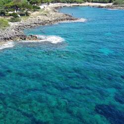 Costa ripresa dal drone a Filiatra