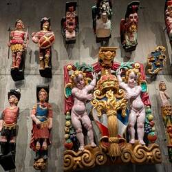 So sahen die Figuren an der Vorderseite der Vasa aus