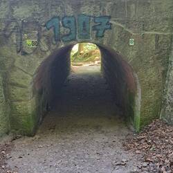 Tunnel unter der Landesgrenze Nds./Hessen