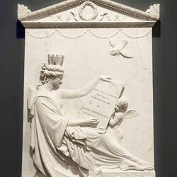 Antonio Canova's "Stele Giustiniani" (18th century).