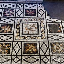 Opus Tessellatum mosaic floor (1st century).