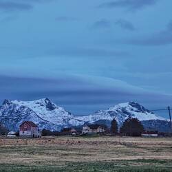 Hier kommt die Wolkenfront von Süden