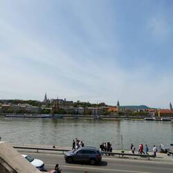 Looking across the Danube towards Buda