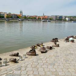 Shoes on the Danube Bank memorial