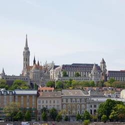 Halászbástya (Fisherman's Bastion) and the Church of Our Lady of Buda Castle