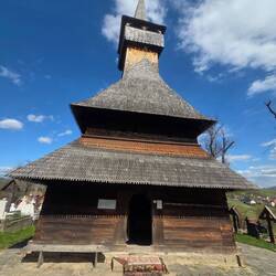 UNESCO Heritage listed wooden church, Ieud