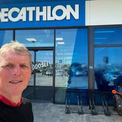 Une petite immersion chez Decathlon histoire de garder quelques repères français