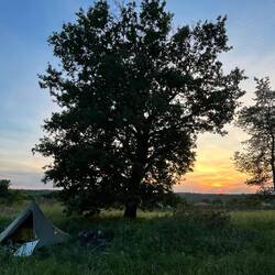 Coucher de soleil = récompense du jour