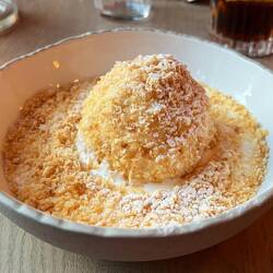 Cottage cheese dumpling