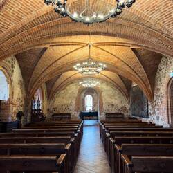 Der große Saal der Burg