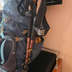 The second-hand hiking poles