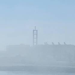 Tower in the mist
