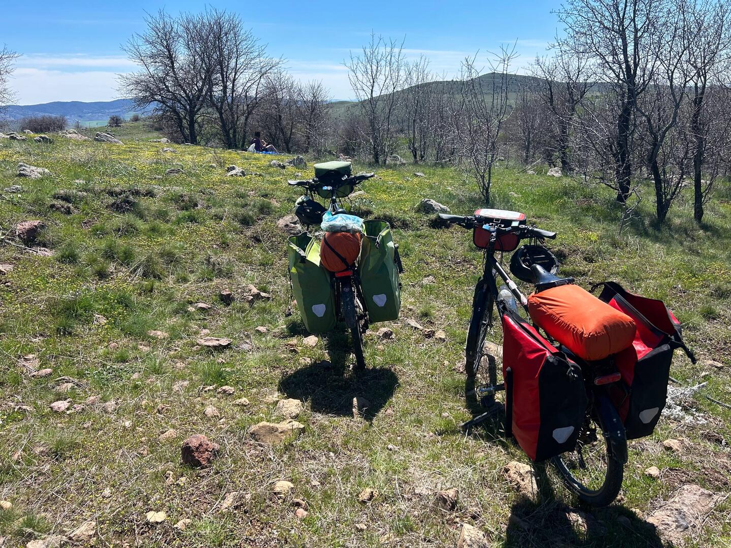 Petite sieste au col