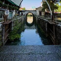 Porte Contarine ... ancient hydraulic works; for centuries a crucial point of Venetian navigation.