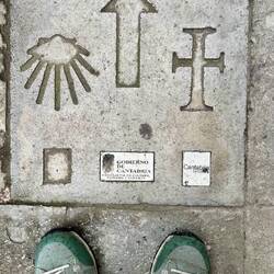 Auf dem Camino del Norte (eine Variante des Jakobswegs)