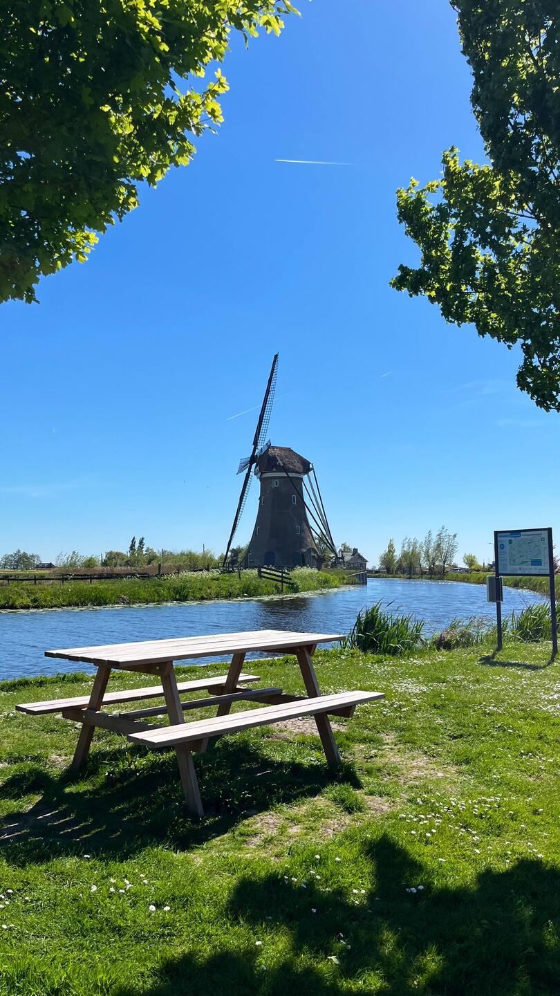 Mühle bei der Mittagsrast