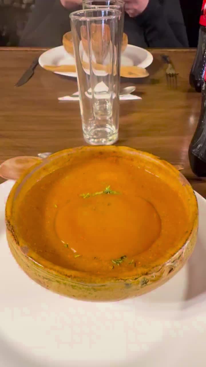 Volcanic Rock Soup for lunch