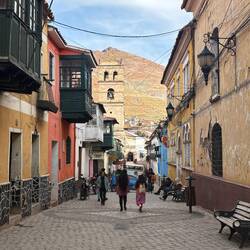 Street scene in Potosi