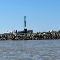Fishermans memorial at Steveston Park.